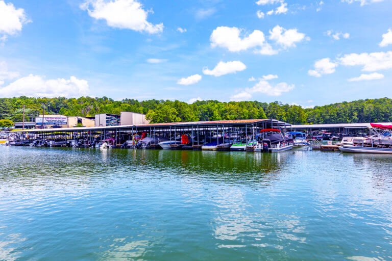 Slip Amenities, Boat Slips For Rent, Gas Docks Little River Marina in GA
