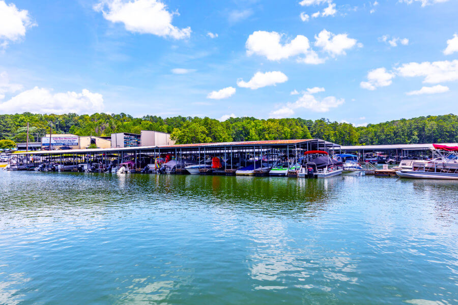Slip Amenities, Boat Slips For Rent, Gas Docks Little River Marina in GA