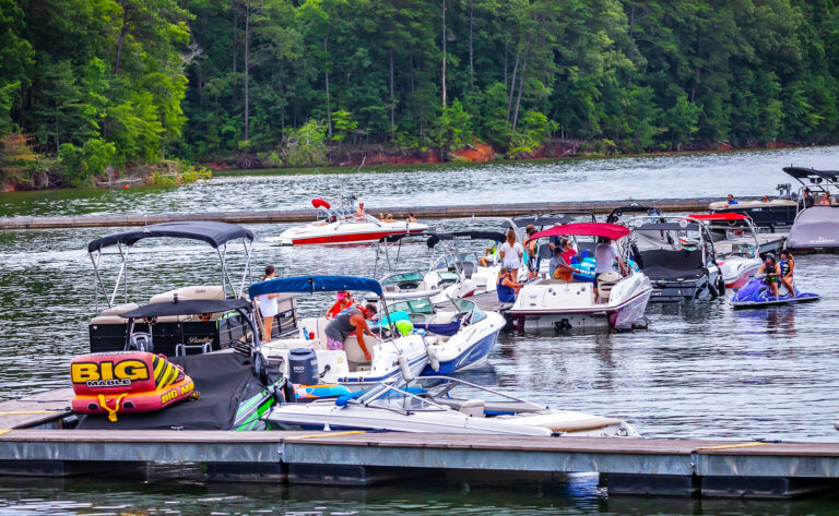 Dry Stack & Boat Dry Storage, Lake Allatoona, GA | Little River Marina